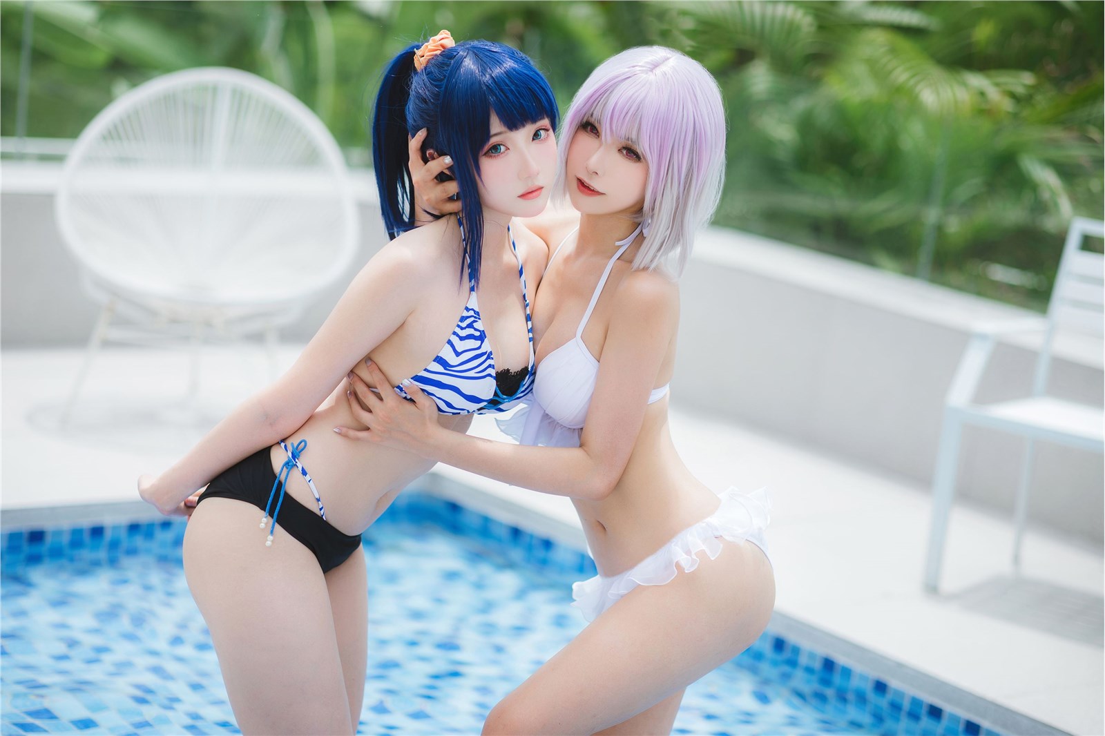 Momoko SunflowerGuaxi Sauce Vol.037 SSSS GRIDMAN Bao Duo Liu HuaXin Tiao Qian swimsuit(21)